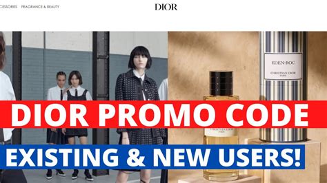 dior promo codes august 2023|dior promo code 2023.